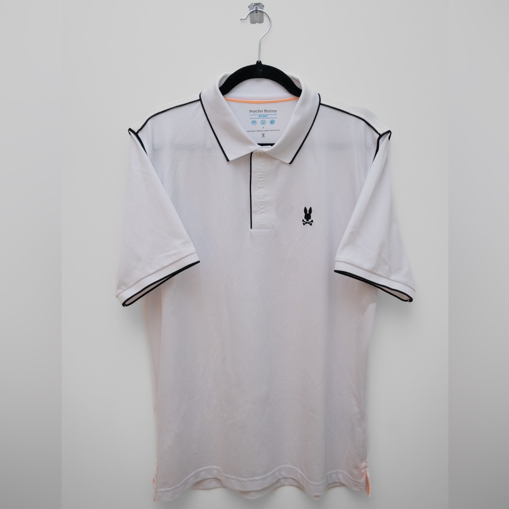 Psycho Bunny Sport Polo - White (Large)